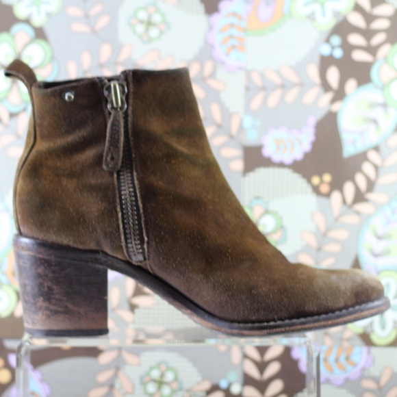 Diesel Suede Ankle Boots - Picture 5 of 16
